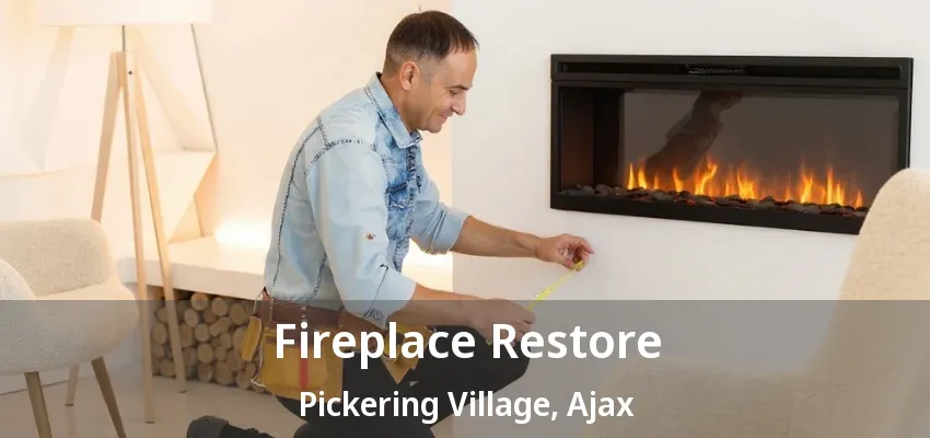 Fireplace Restore Pickering Village, Ajax - ON