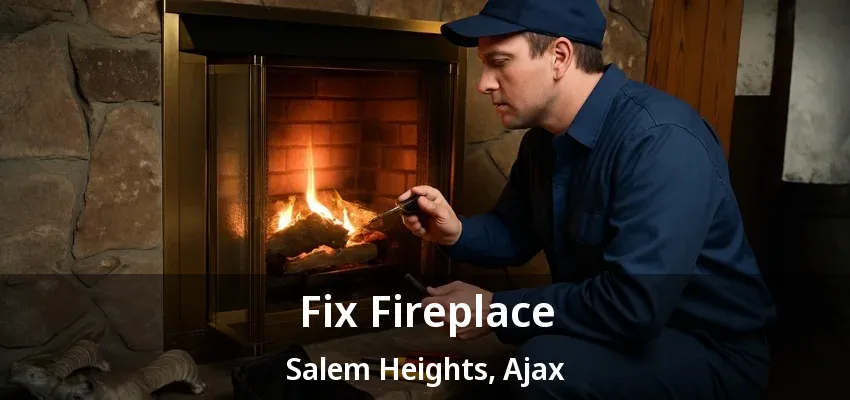 Fix Fireplace Salem Heights, Ajax - ON