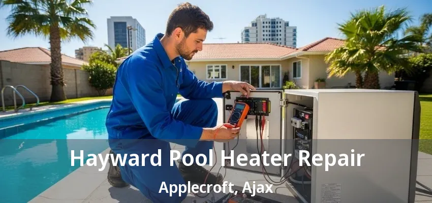Hayward Pool Heater Repair Applecroft, Ajax - ON