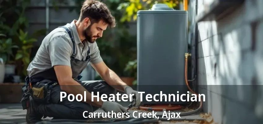 Pool Heater Technician Carruthers Creek, Ajax - ON