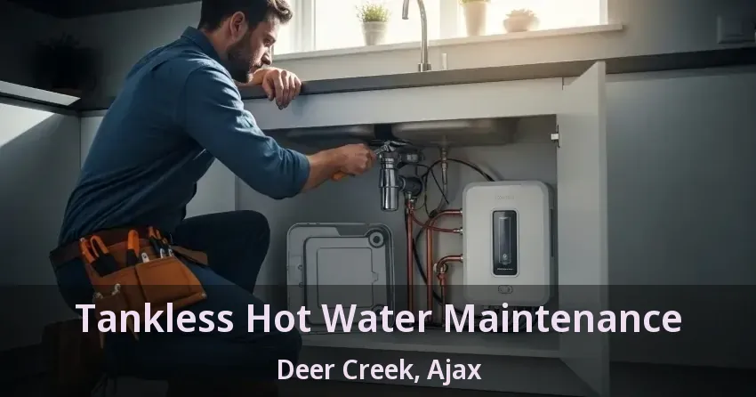 Tankless Hot Water Maintenance Deer Creek, Ajax - ON Tankless Hot Water Maintenance Deer Creek, Ajax - ON