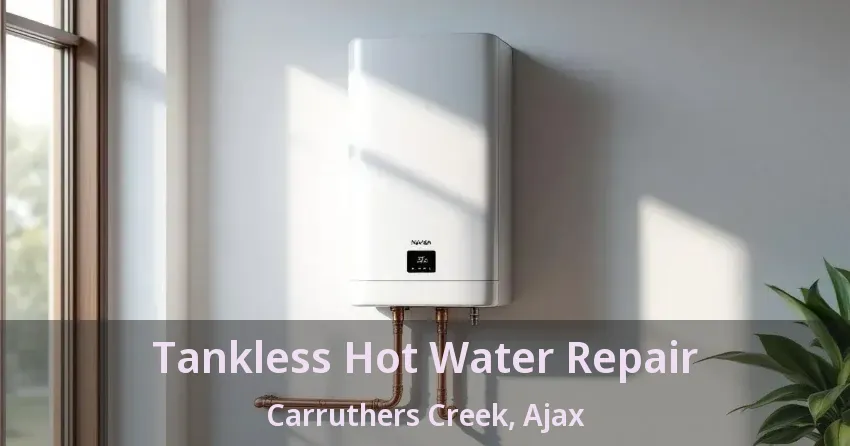 Tankless Hot Water Repair Carruthers Creek, Ajax - ON Tankless Hot Water Repair Carruthers Creek, Ajax - ON