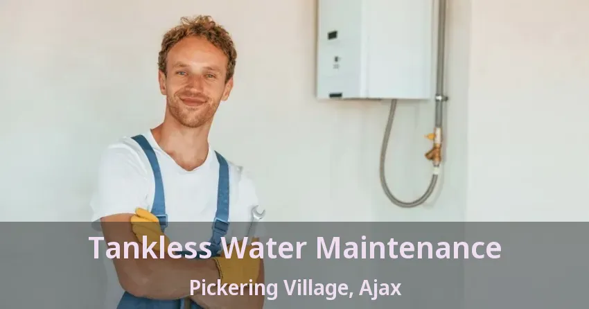 Tankless Water Maintenance Pickering Village, Ajax - ON Tankless Water Maintenance Pickering Village, Ajax - ON